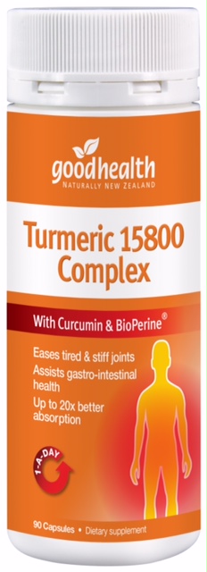 Good Health Turmeric 15800 Complex 90 Capsules
